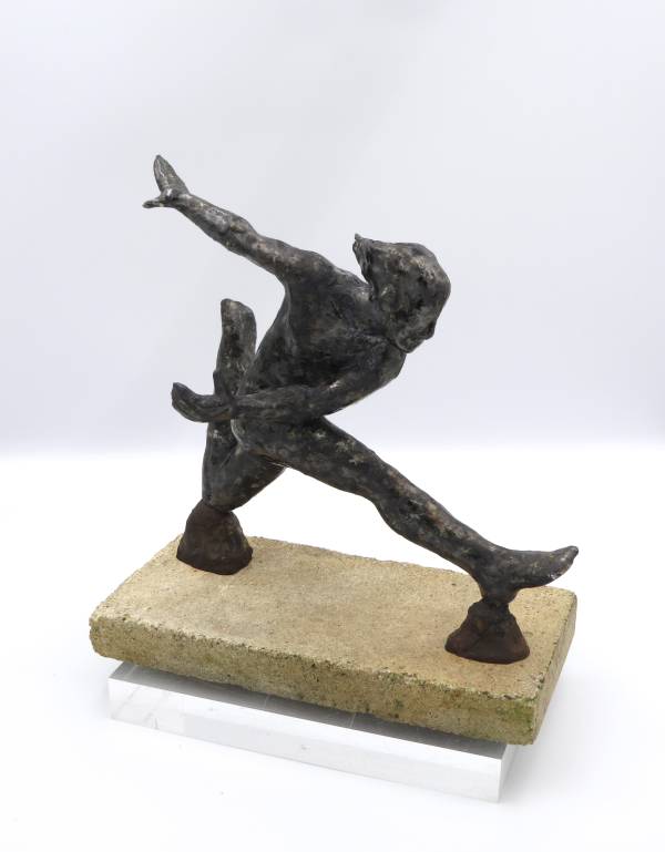 - a , Ceramic Sculpture by Craig Carsley, measuring 25 x 24 cm (H x W) £320